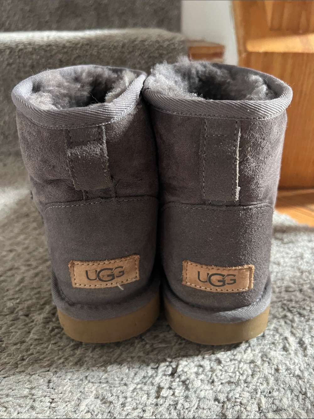 UGG Classic Short Boot in Grey